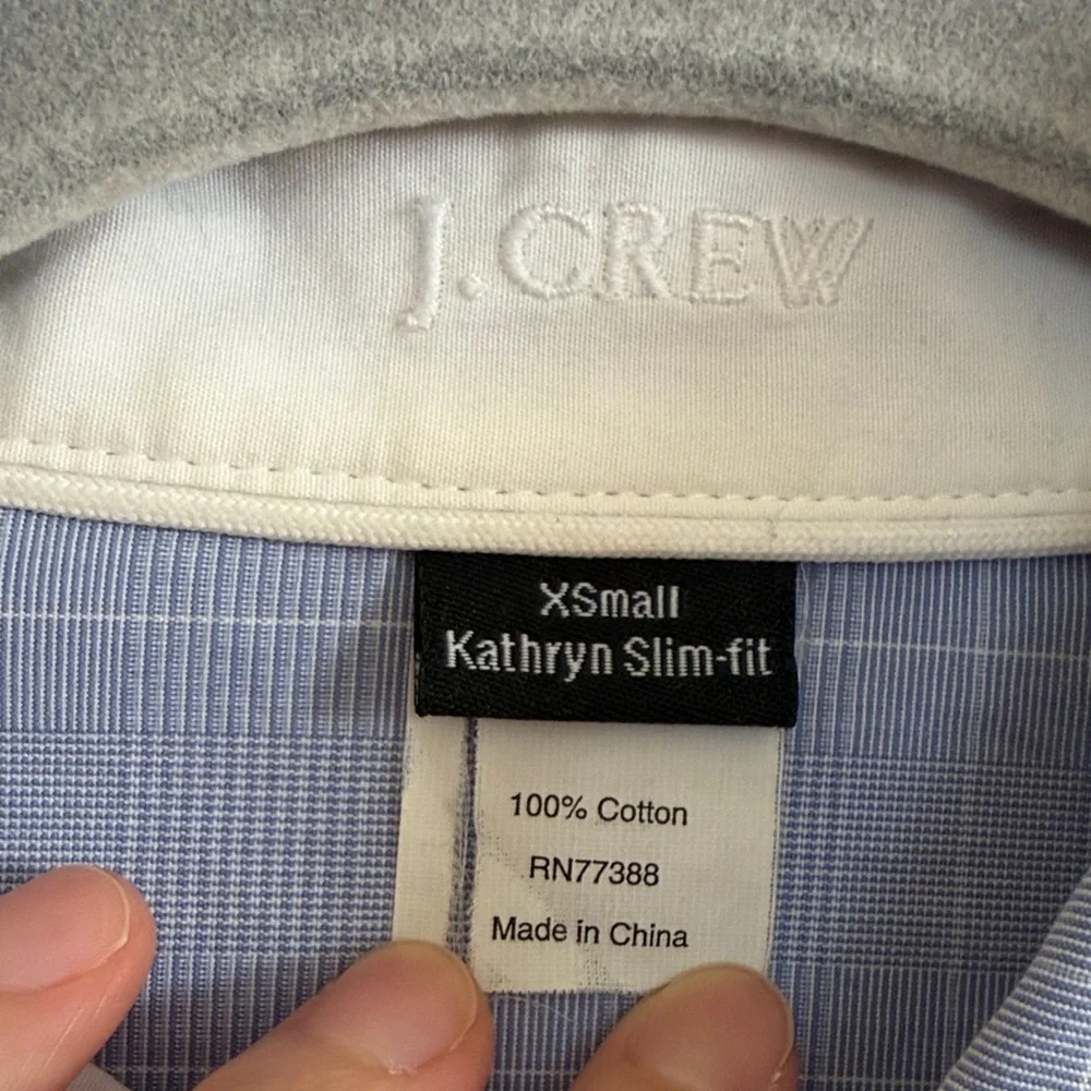 J. Crew Light Blue Men's Button-Up Dress Shirt